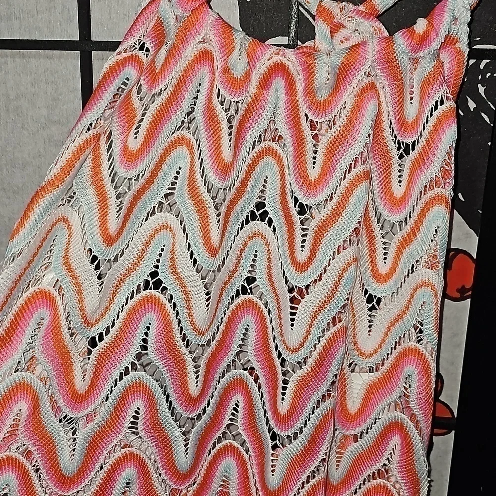 Trina Turk Serafina‎ Crochet Halter Maxi Swirl Dress Size XS New - Picture 8 of 13